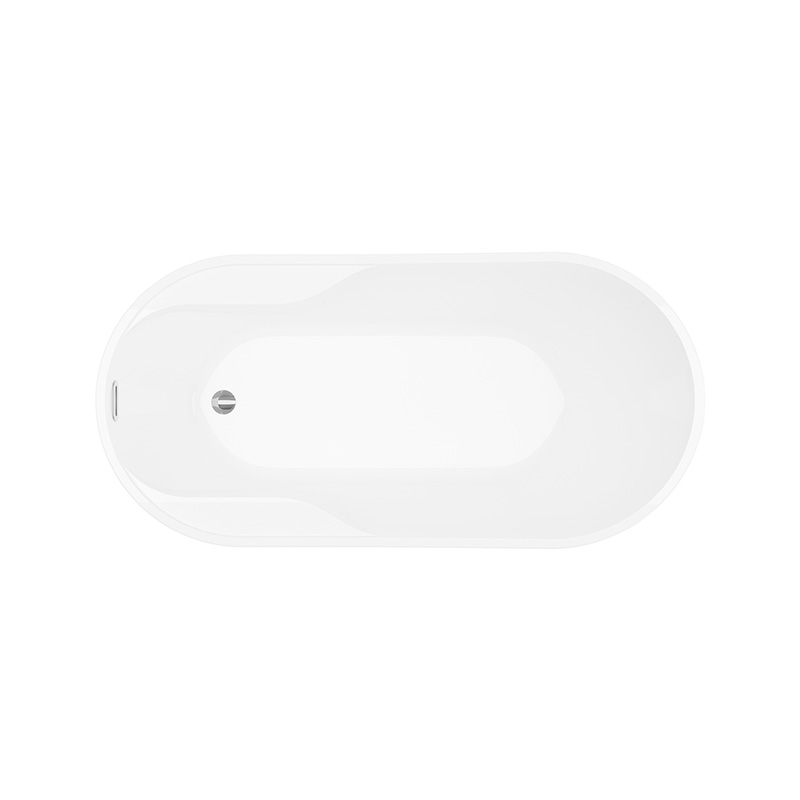 Freistehende 59-Zoll-Badewanne aus Acryl, cUPC-zertifiziert, glänzende/matte Oberfläche Wanne 6530