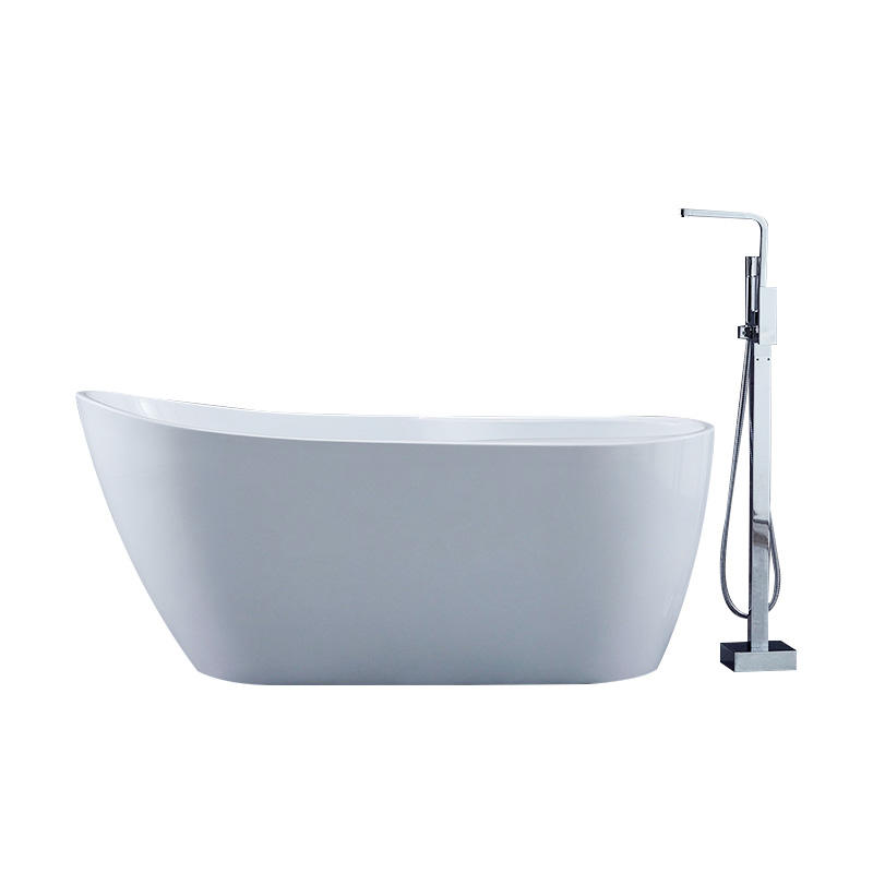 Freistehende 59-Zoll-Badewanne aus Acryl, cUPC-zertifiziert, glänzende/matte Oberfläche Wanne 6530